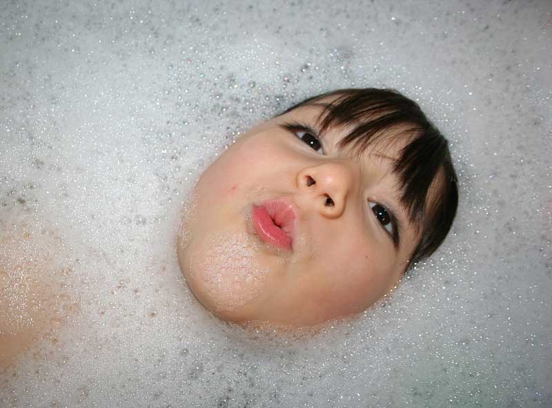 Schuim jacuzzi