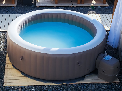 Spa opslaan in de winter