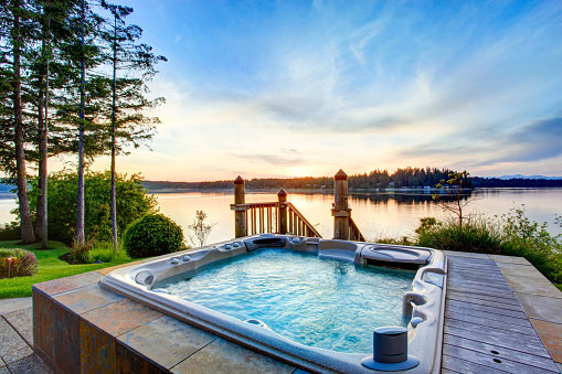 Spa in de zomer