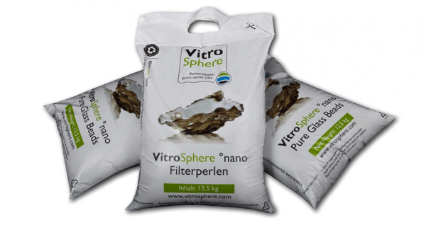 glasparels voor zwembadfilters