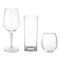 Kunststof drinkglazen