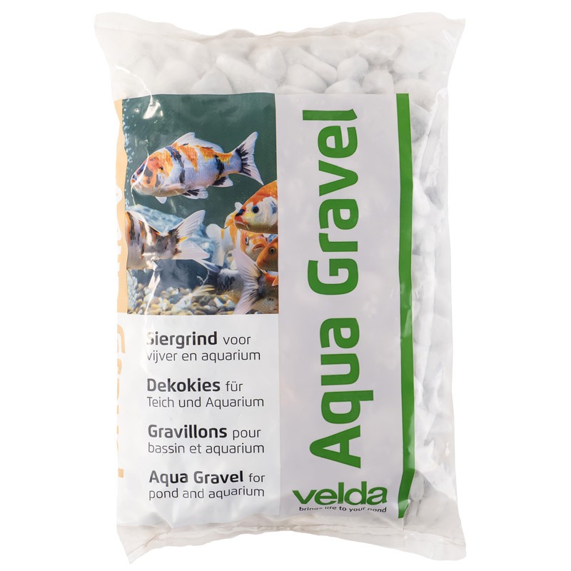 Velda Aqua Gravel wit 12-18 mm | 2 liter
