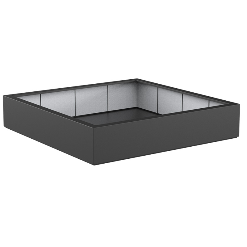 ADEZZ Polyester plantenbak Carrez | 200 x 200 x 40 cm