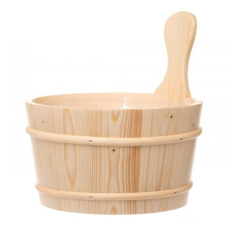 4Living houten sauna emmer | 4 liter 