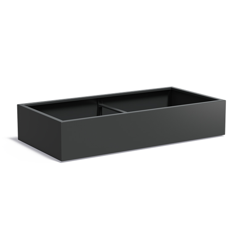 ADEZZ Aluminium plantenbak Carrez | 200 x 100 x 40 cm
