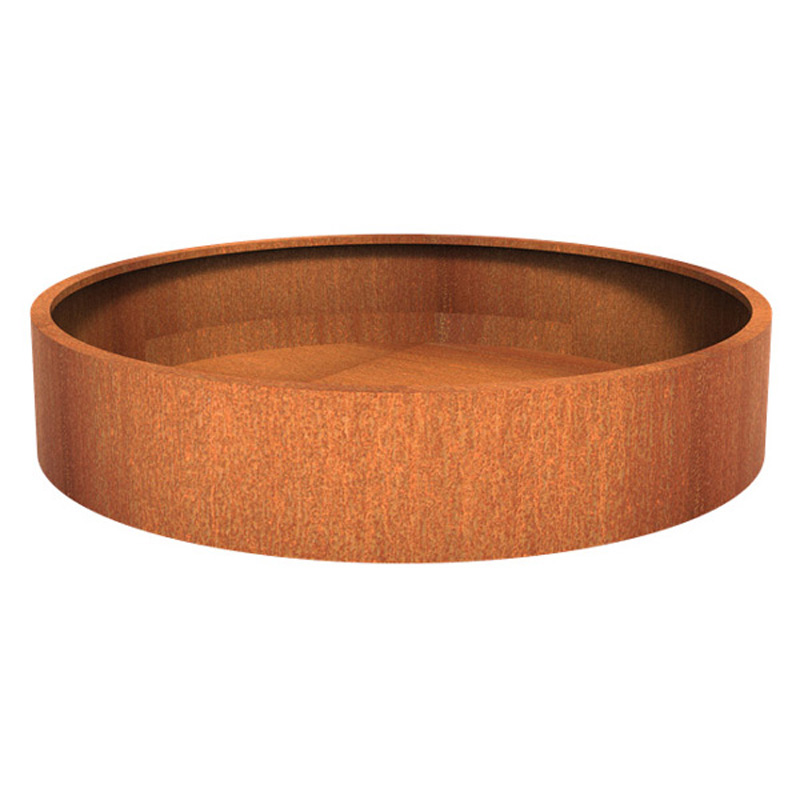 ADEZZ Cortenstaal plantenbak Circum | Ø200 x 40 cm