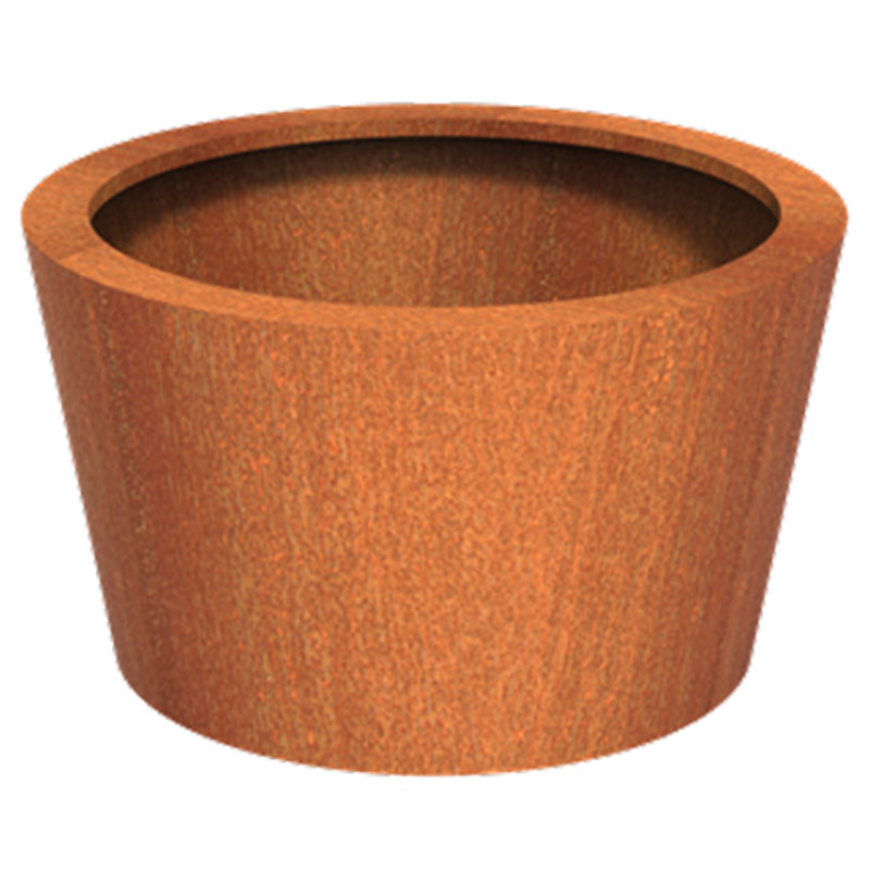 ADEZZ Cortenstaal plantenbak Conic | Ø100 x 60 cm