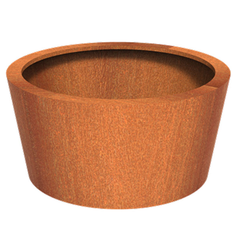 ADEZZ Cortenstaal plantenbak Conic | Ø120 x 60 cm