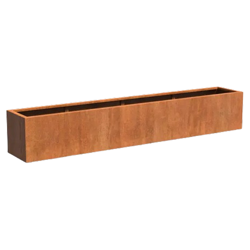 ADEZZ Cortenstaal plantenbak Carrez | 300 x 50 x 50 cm