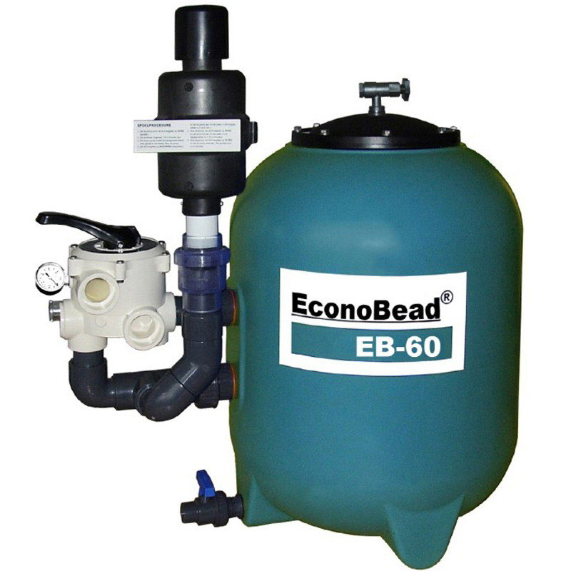 AquaForte EconoBead beadfilter EB-60 met Ø63 mm binnenwerk 