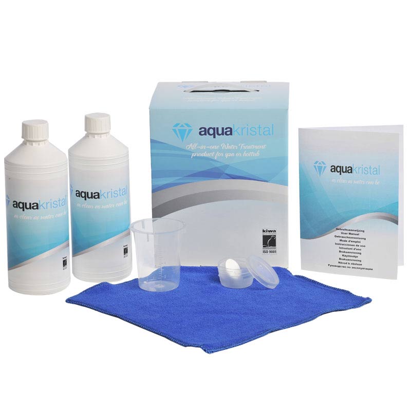 Aqua Kristal Spa en Hot Tub box excl. chloor