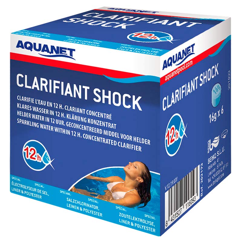 AquaNet vlokmiddel shock tabletten