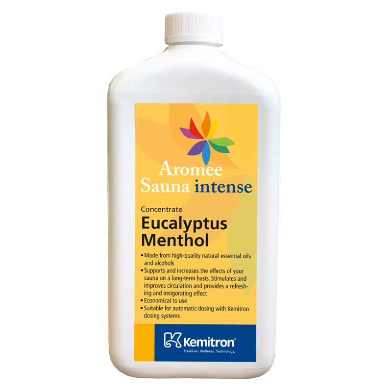 Kemitron Aromee Sauna Intense Eucalyptus-Menthol | 1 liter