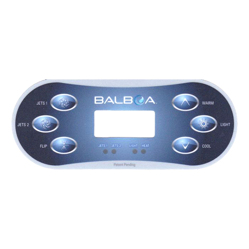Balboa TP600 overlay (6) 2 Pump No Air