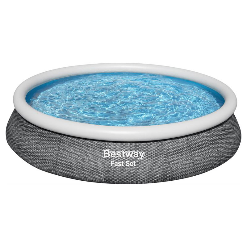 Bestway Fast Set Rotan zwembad | Ø 457 x 84 cm