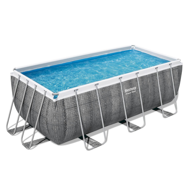 Bestway Power Steel Rotan zwembad | 412 x 201 x 122 cm