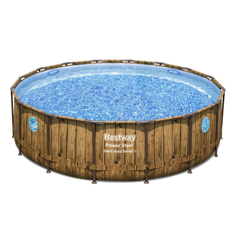 Bestway Power Steel Swim Vista zwembad | Ø 488 x 122 cm