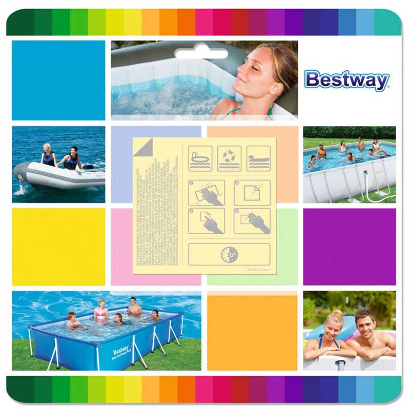 Bestway reparatie plakset voor onderwater