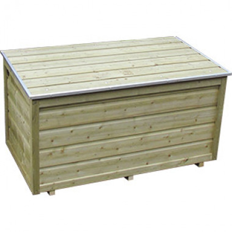Lutra Tuinkist 140 x 67 x 67cm met gasveren