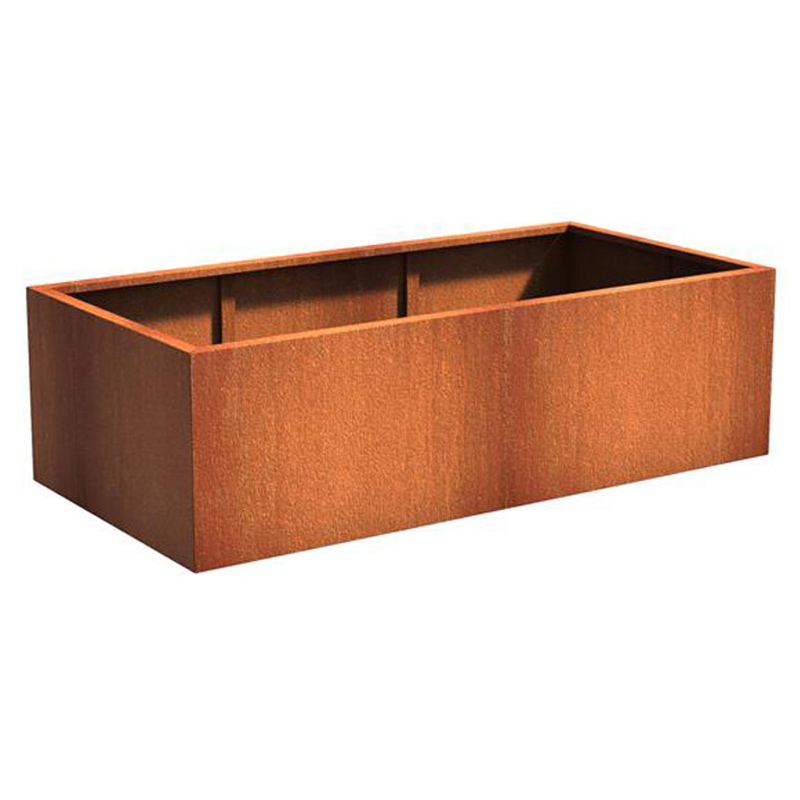 ADEZZ Cortenstaal plantenbak Carrez | 200 x 100 x 60 cm