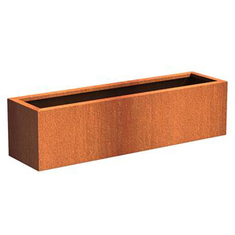 ADEZZ Cortenstaal plantenbak Carrez | 150 x 40 x 40 cm