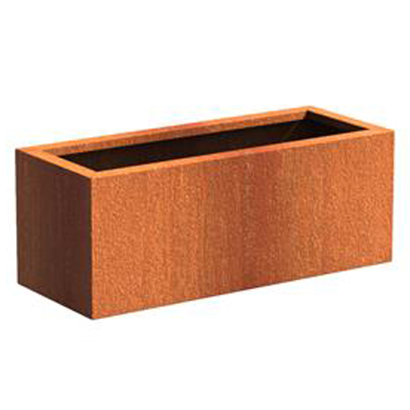 ADEZZ Cortenstaal plantenbak Carrez | 100 x 40 x 40 cm