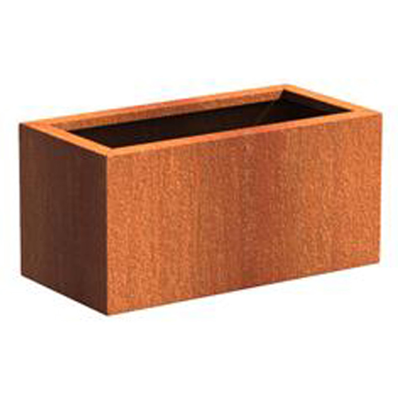 ADEZZ Cortenstaal plantenbak Carrez | 80 x 40 x 40 cm
