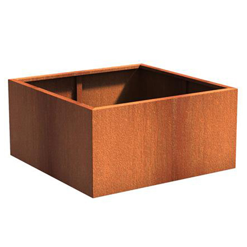 ADEZZ Cortenstaal plantenbak Carrez | 120 x 120 x 60 cm