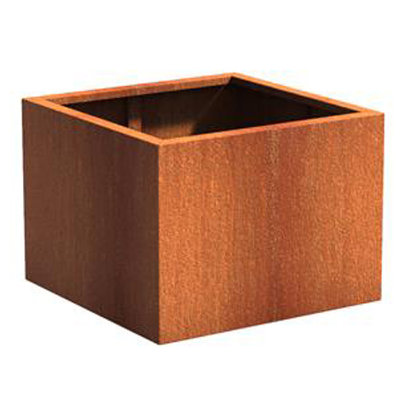 ADEZZ Cortenstaal plantenbak Carrez | 80 x 80 x 60 cm