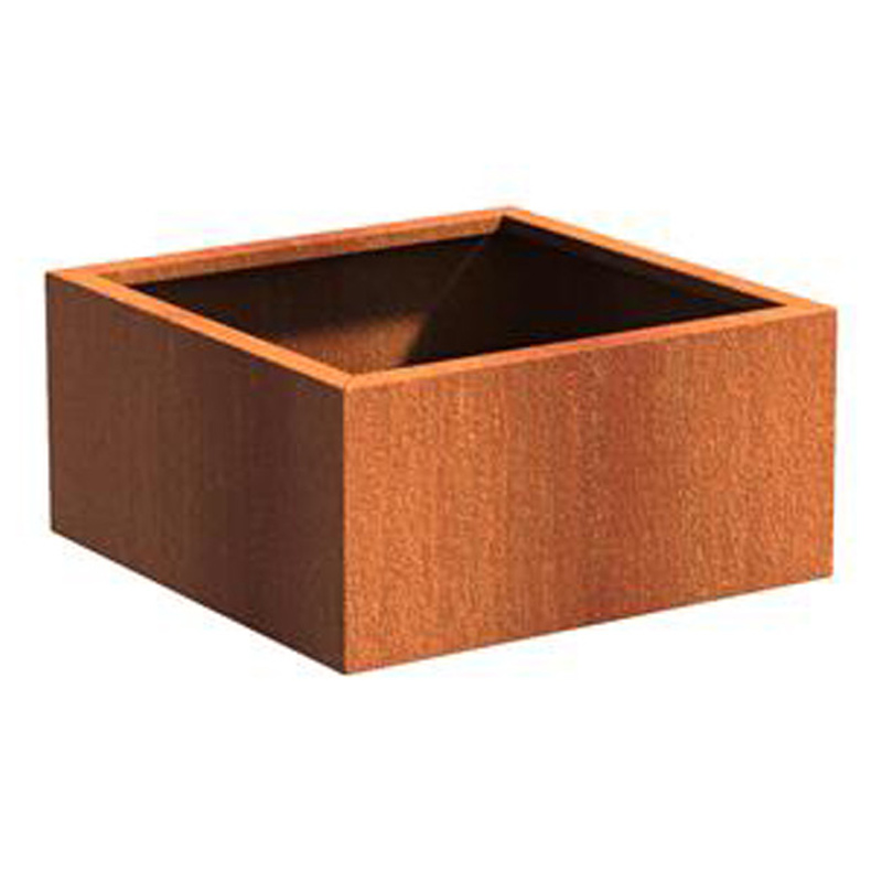 ADEZZ Cortenstaal plantenbak Carrez | 80 x 80 x 40 cm