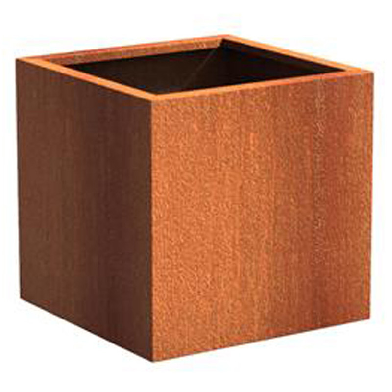 ADEZZ Cortenstaal plantenbak Carrez | 70 x 70 x 70 cm