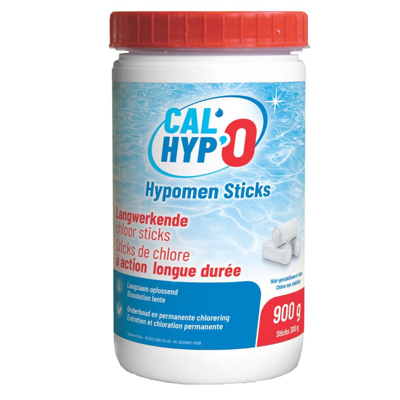Cal'Hypo chloor sticks 300 gram 900 gram