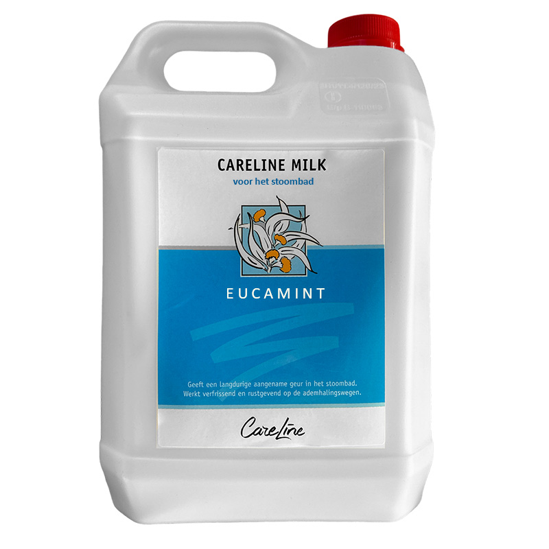 Careline Eucamint milk 5 liter stoombadgeur