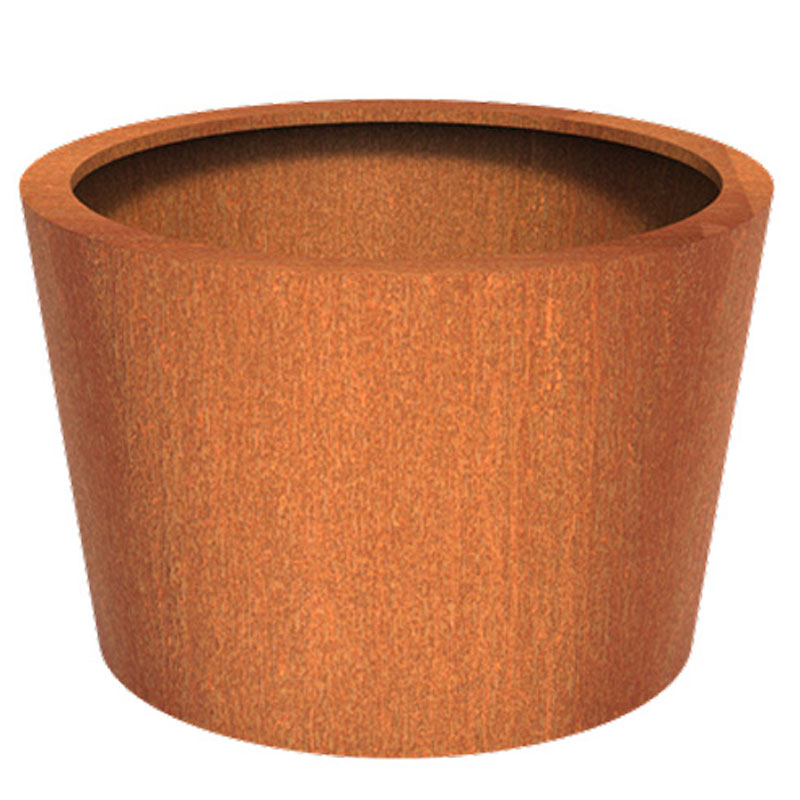 ADEZZ Cortenstaal plantenbak Conic | Ø120 x 80 cm