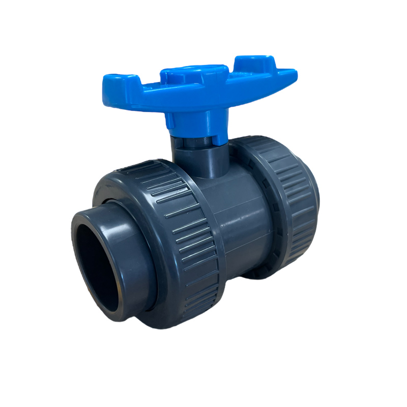 Cepex PVC kogelkraan met dubbele wartel Ø25 mm 10 ato