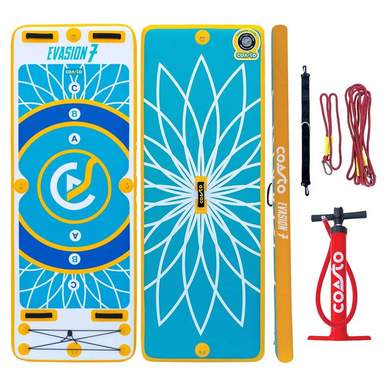 Coasto Evasion yoga SUP board set