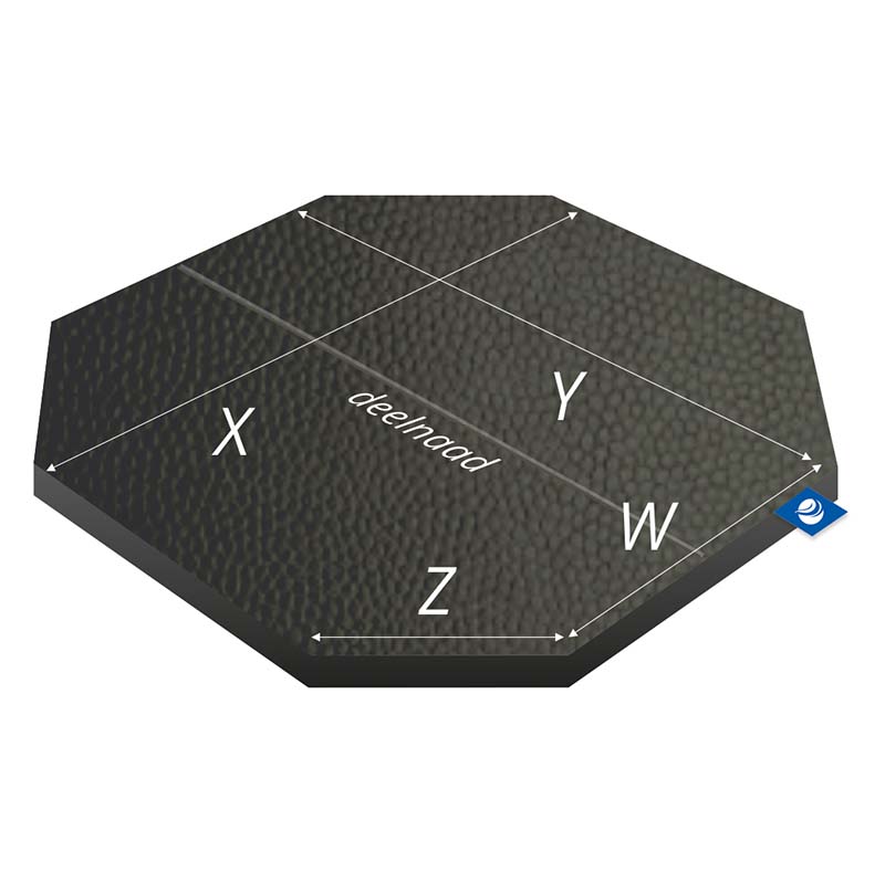 Spacover op maat, deluxe model 3 (240-250cm)