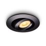 Ledisons LED inbouwspot Piccolo Set van 6 schuin aan