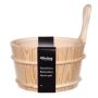 4Living houten sauna emmer 4 liter verpakking