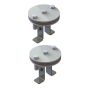 Aardingsset voor RVS AISI 304 trap folie