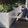 ADEZZ Aluminium plantenbak Carrez 70 x 70 x 70 cm 
