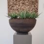 ADEZZ Cortenstaal plantenbak Bocca Ø 120 x 61 cm standaard laag