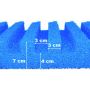 AquaForte Filterschuim T profiel 58x27cm Afmetingen 