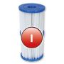 Bestway cartridgefilter type I met typenummer