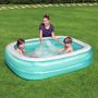 Bestway opblaasbaar zwembad 201 x 150 x 51 cm mensen