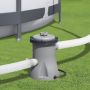 Bestway filterpomp 1,2 m³/u in gebruik