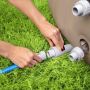 Bestway Lay-Z-Spa Palm Springs drainage plug aansluiten