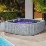 Bestway Lay-Z-Spa San Fransisco Hydrojet Pro LED paars