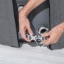 Bestway Lay-Z-Spa thermische afdekking rond 180 cm gesp vastzetten