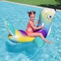 Bestway opblaasbare zeehond ride-on op water met 1 persoon